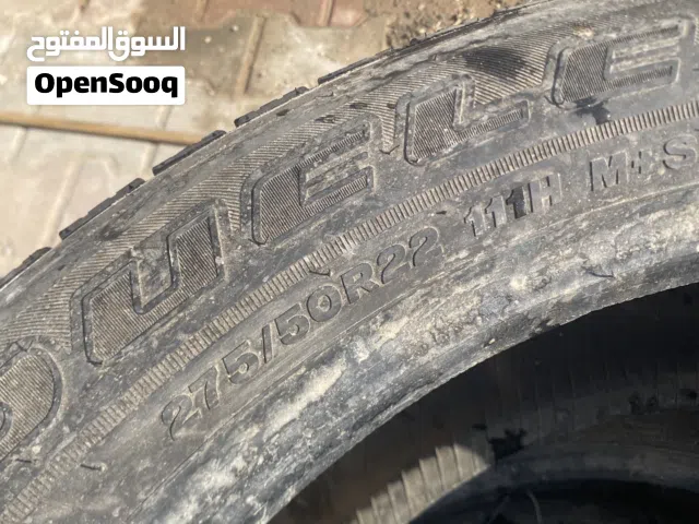 تايرين بريجستون 275/50/22 نظاف