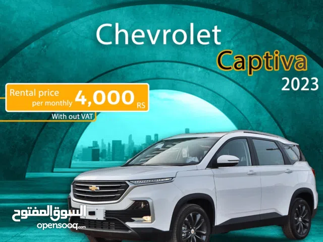 Chevrolet Captiva 2023 (7-seater) for rent in Jeddah - Free delivery for monthly rental