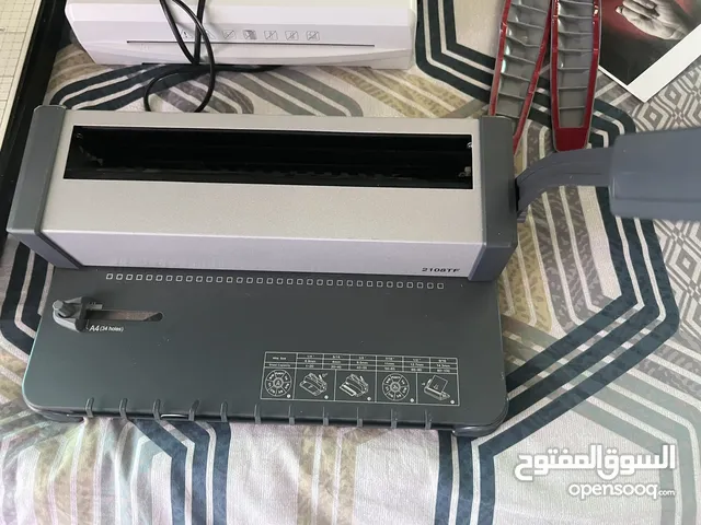 Binding machine use 3 times ane the lazer machine and the cutter it’s a verry good quality