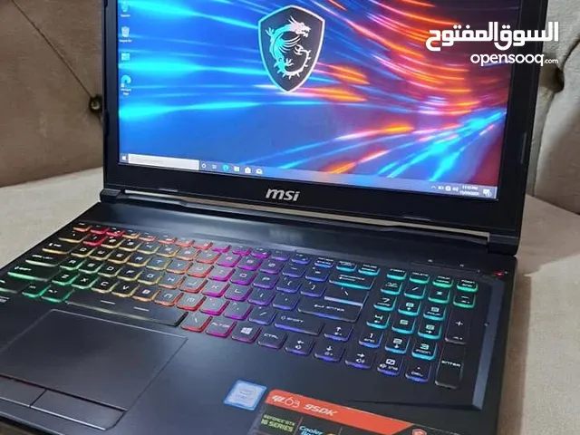 لابتوب جيمنج يشغل جميع الالعاب الحديثة بجوده عاليه من شركة MSI العالمية في مجال اجهزه الالعاب