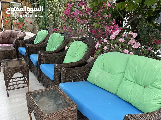 طقم خيزران كبير مستعمل للبيع