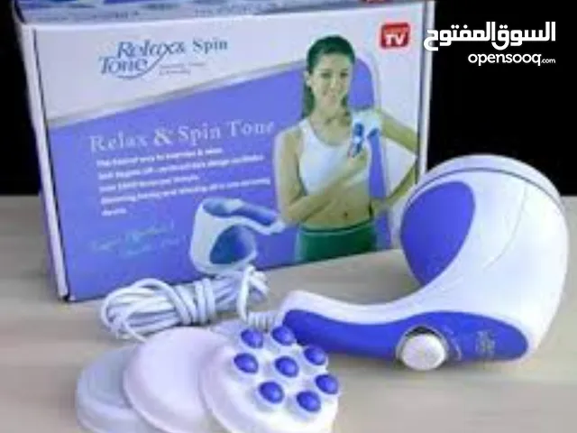 دلاكة كهربائية مع ثلاث قطع اصلي جديد