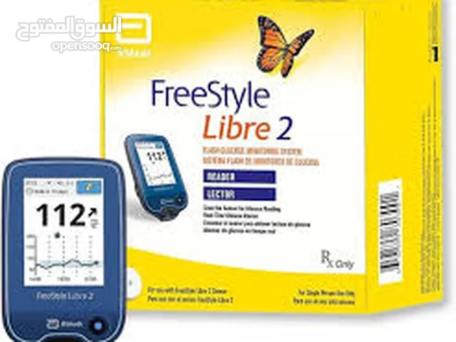 قارئ جهاز فحص السكري free style libre2