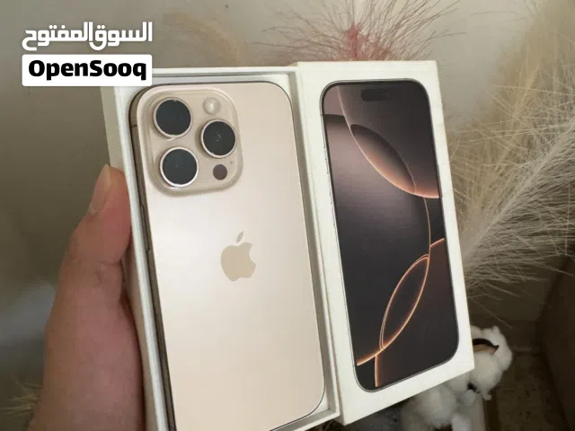 ايفون 16 برو بحالة الوكاله ولا خدش كامل اغراضه وارد شرق اوسط بطارية 90