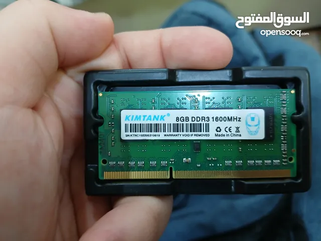 8GB DDR3 1600 MHz