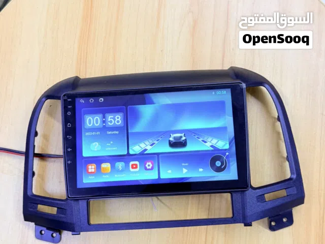 شاشة هيونداي سنتافي 2006 – 2011 مع كاميرا، تركيب مجاني وتوصيل متوفر إلى جميع أنحاء عُمان