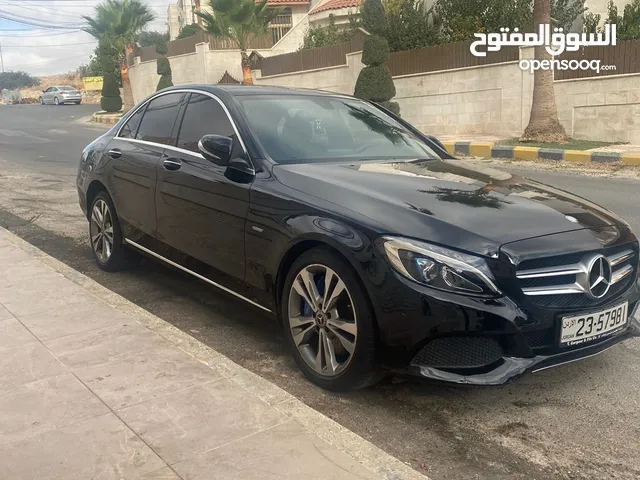 مرسيدس c350للبيع موديل2017 هايبرد وارد وكاله غرغور plug in