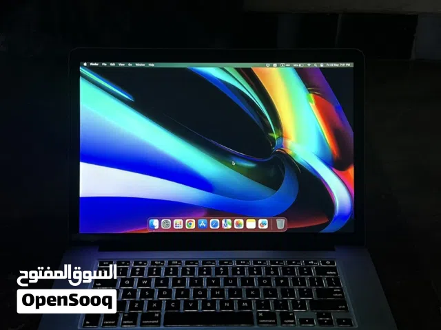 MacBook Pro Retina 15 2015 i7/RAM 16GB/SSD/macOS Ventura 13.7.8/شاشة Retina/بطارية جيدة ونظيف جداً