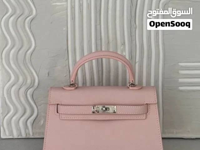 شنطه هيرميز لون وردي