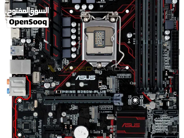 asus b250m plus asustek تدعم الجيل السادس والسابع من انتل
