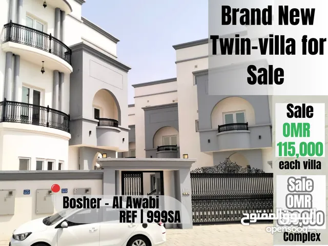 Brand New Twin-villa for Sale in Bosher Al Awabi REF 999SA