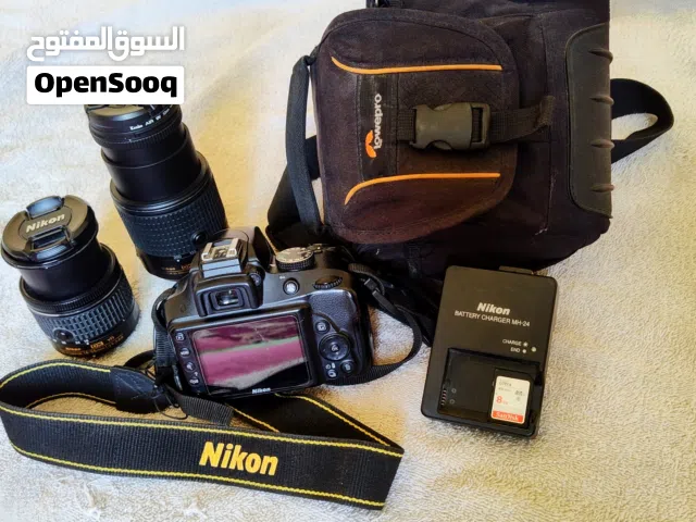 Nikon D3300 with 18 to 55 mm and 55 to 200 mm 130