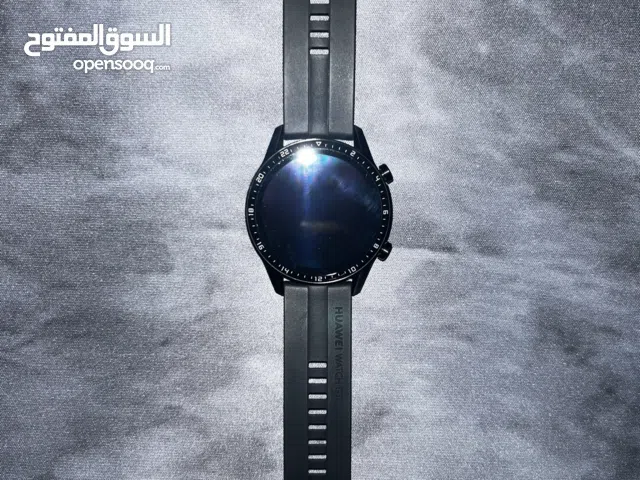 ساعة ذكية HUAWEI Watch GT 2 مقاس 46 مم — نظيفة وبكامل ملحقاتها