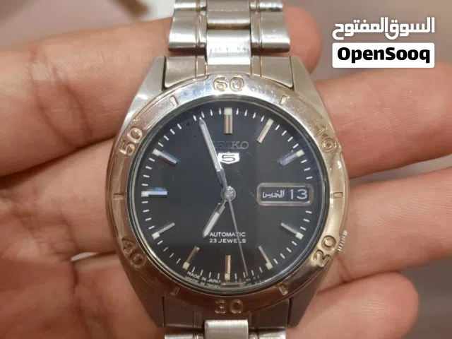 ساعه سيكو5 اصليه نضيفه