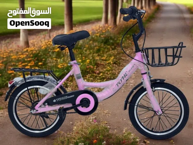 بايسكل بطه ولادي بناتي حجمين  متوفرات بعدة الوان ( ازرق / احمر / وردي/برتقالي/اصفر/اخضر ) حجم