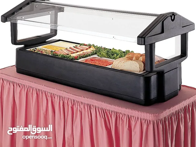 Cambro FBRTT131 - Table Top Food Bar - 6 Ft - Dark Brown