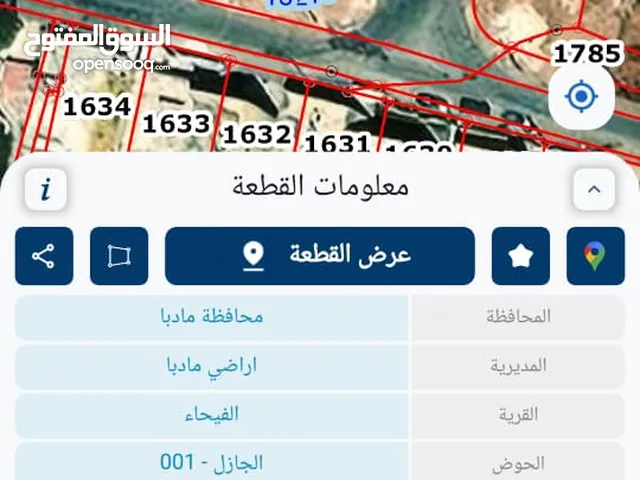 Residential Land for Sale in Madaba Al-Fayha'