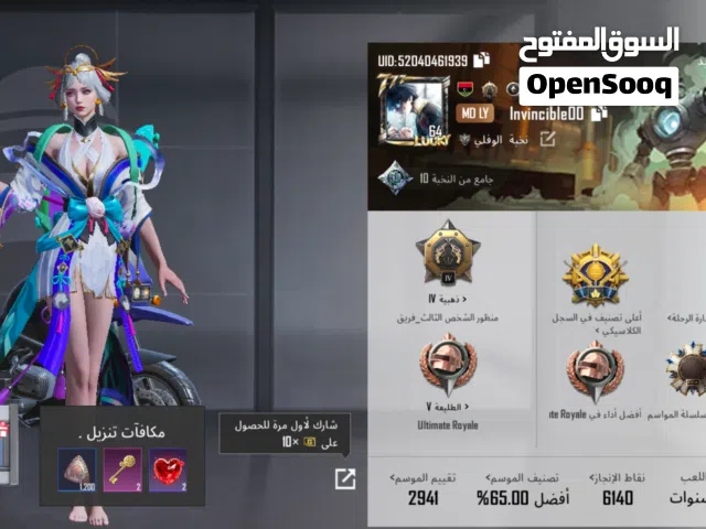 Pubg Accounts and Characters for Sale in Bani Walid