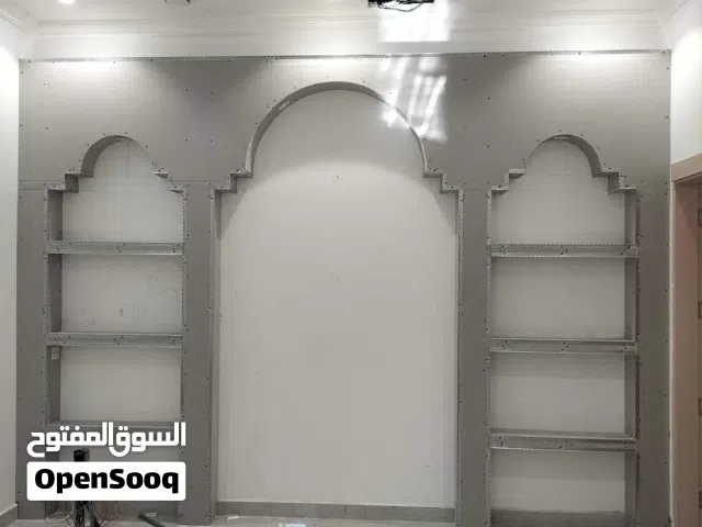 تركيب جميع انواع الديكور الجبس بود تقسيم غرف تركيب سقف معلق مع مخفي تركيب بديل خشب وتركيب بديل رخام