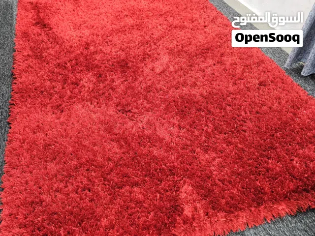 premium luxury RUG furry  Cool red colour