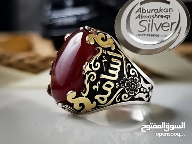 خواتم فضه رجالي تفصول بلاسم حسب الطلب