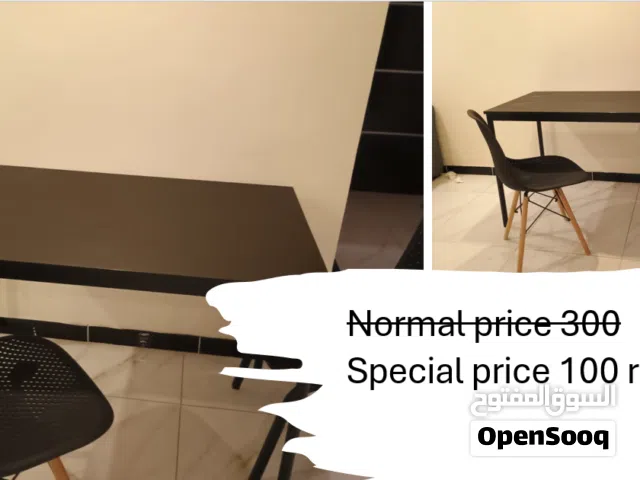 IKEA Sandberg Table, used for one year, sold with two chairs