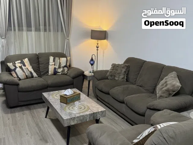 Sofa Set Brown طقم كنب بني