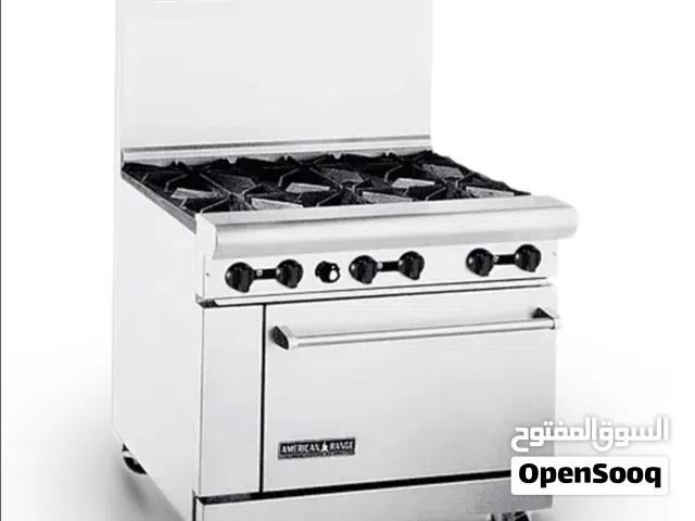 فرن صناعي امريكي استانليس استيل  6 عيون AMERICAN RANGE