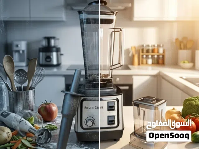 تعبتي من الخلاطات الضعيفة اللي تحترق من أول وجبة بهارات وتهد حيلج بالمطبخ وداعاً للأجهزة الضعيفة