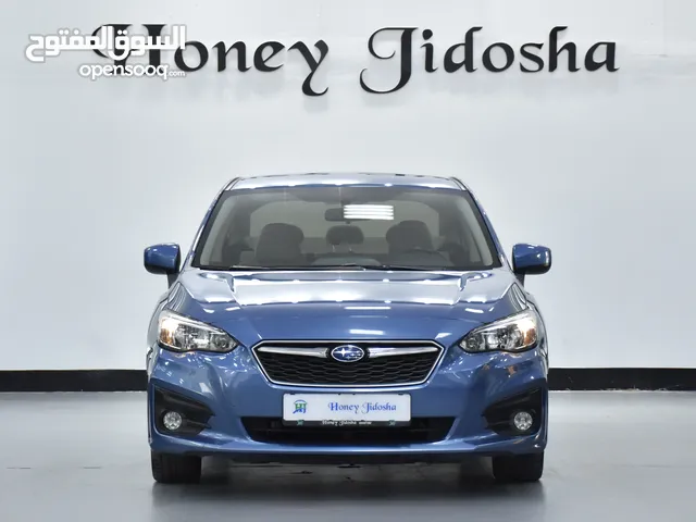 Subaru Impreza AWD ( 2019 Model ) in Blue Color GCC Specs