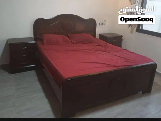 سرير ثنائي قشر بلوط مستعمل