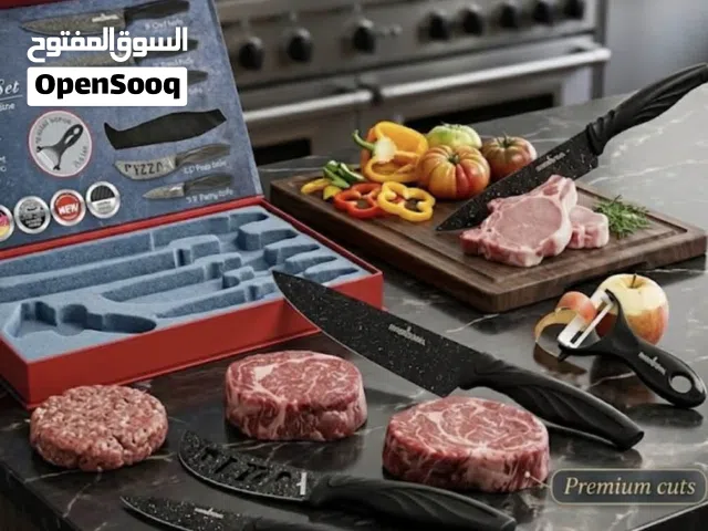 تخفيضات  جملة وقطاعي طاقم سكاكين 6 قطع صناعة الألمانية