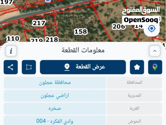 Farm Land for Sale in Ajloun Sakhra