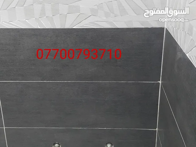 تطبيك ارضي وجدران وعمل المسابح والنافورات سيراميك،بورسلين،مرمر،موزائيك بالمادة الاسقة او سمنت،/