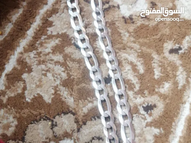 سنسال فضة وزن 162