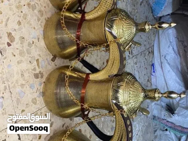 طقم دلات نحاس منقش