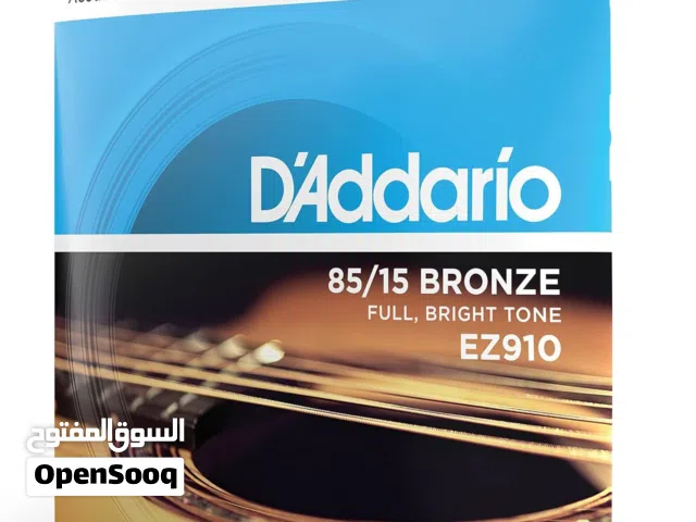 اوتار داداريو جيتار اكوستك – DAddario Acoustic Guitar Strings Full Set EZ910