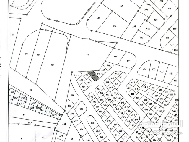 أرض للبيع 455 متر في المستنده