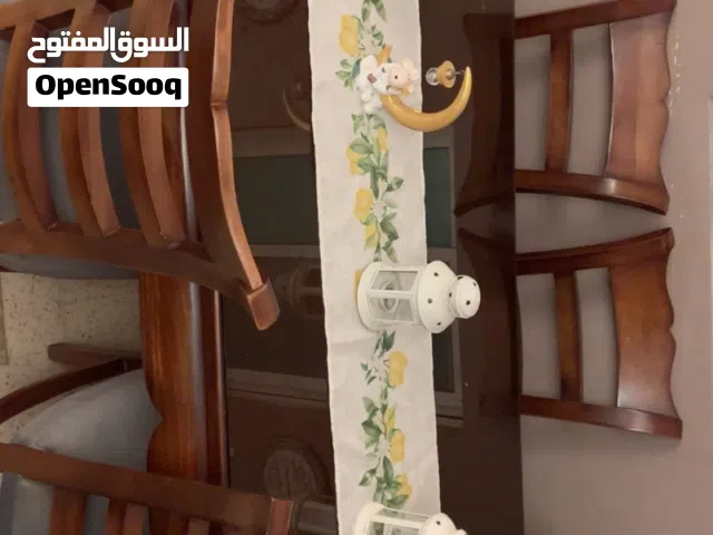 طاولة سفرة 6 كراسي