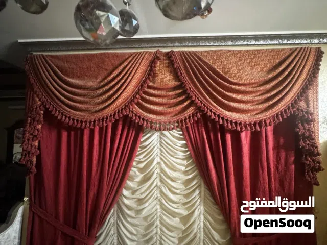 بيع ستارة فخمة من مفروشات القفاري وطاولات زجاج