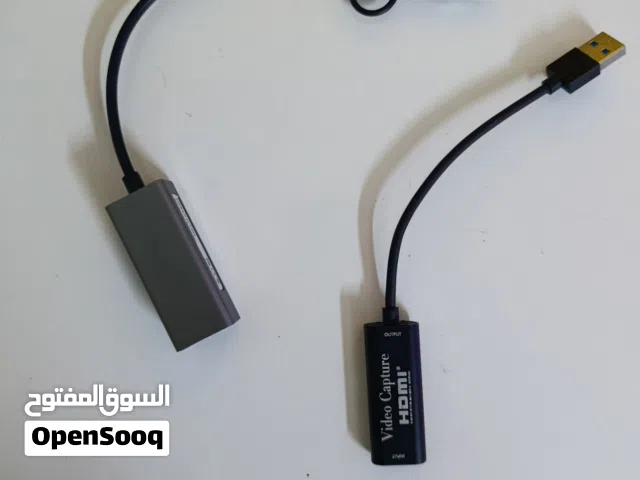 تحويلات مختلفة تنربط على حاسبة او اي جهاز اولى مال نت وثانية تربط عليها كاميرا
