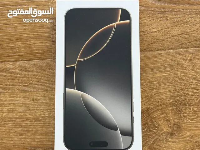 Apple iPhone 16 Pro Max 512 GB in Ramallah and Al-Bireh