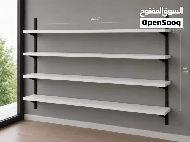 رفوف محل تعمل للكوزمتك و الاسواق
