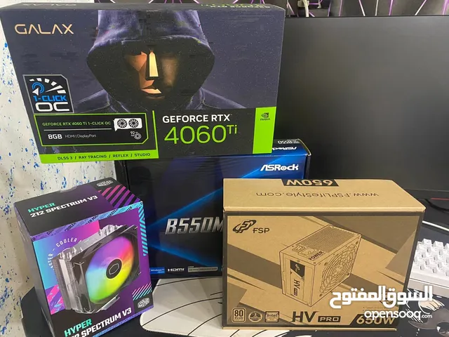 Gaming pc 5700x3d + 4060ti + 16gb + 1tb