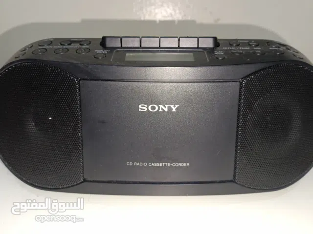 سوني كاسيت وراديو و CD مع وصلت audio in
