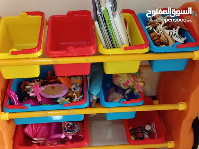 منظم العاب وكتب toys and books organization