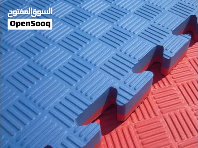 أرضيات فوم أحمر وأزرق متر بمتر25ملم