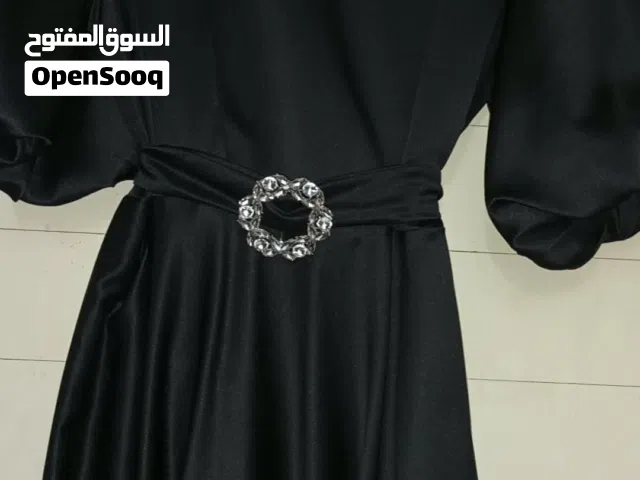 فستان سهره اسود جميل نص كم