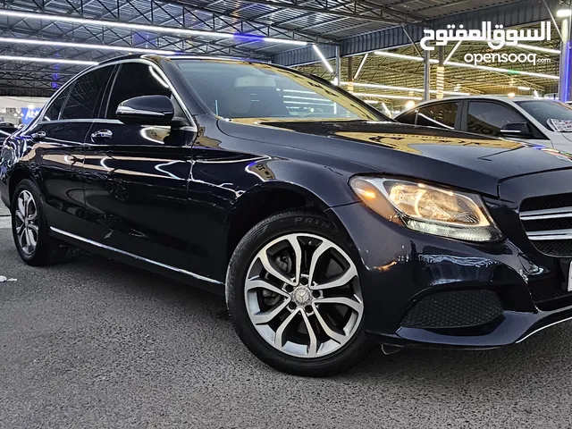 مرسيدس بنز C300 1.8cc نضيف جدا فورماتيك AMG فل مواصفات بنوراما داخليه مميزه مايحتاج شي للبيع في عجما