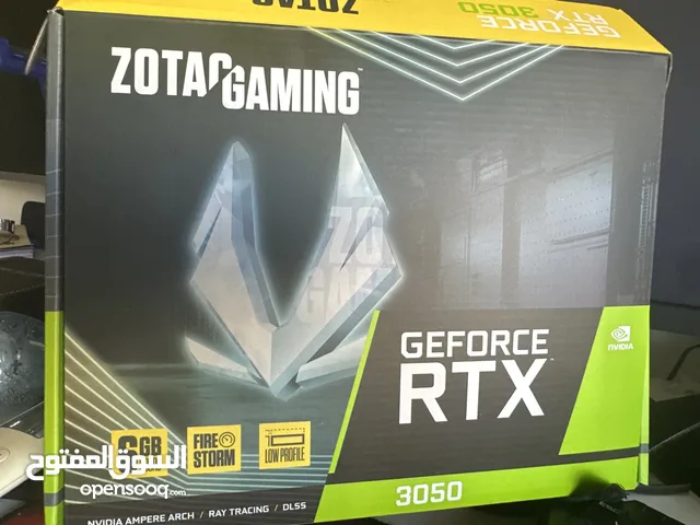 rtx 3050 6 gb used only 2 days كرت شاشه. graphics card